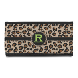 Granite Leopard Leatherette Ladies Wallet (Personalized)