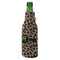 Granite Leopard Zipper Bottle Cooler - ANGLE (bottle)