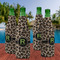 Granite Leopard Zipper Bottle Cooler - Set of 4 - LIFESTYLE