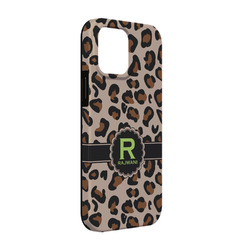 Granite Leopard iPhone Case - Rubber Lined - iPhone 13 Pro (Personalized)
