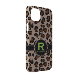 Granite Leopard iPhone Case - Plastic - iPhone 14 Pro (Personalized)