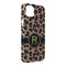 Granite Leopard iPhone 14 Pro Max Case - Angle