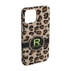 Granite Leopard iPhone Case - Plastic - iPhone 15 (Personalized)