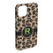 Granite Leopard iPhone 15 Plus Case - Angle