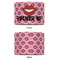 Lips (Pucker Up) 12" Drum Lampshade - APPROVAL (Fabric)