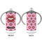 Lips (Pucker Up) 12 oz Stainless Steel Sippy Cups - APPROVAL