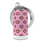 Lips (Pucker Up) 12 oz Stainless Steel Sippy Cups - FULL (back angle)