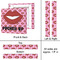 Lips (Pucker Up) 12x12 - Canvas Print - Approval