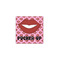 Lips (Pucker Up) 12x12 - Canvas Print - Front View