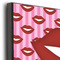 Lips (Pucker Up) 12x12 Wood Print - Closeup