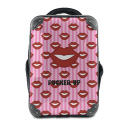Lips (Pucker Up) 15" Hard Shell Backpack