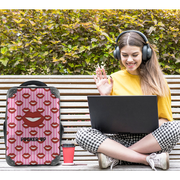 Lips (Pucker Up) 15" Backpack - LIFESTYLE