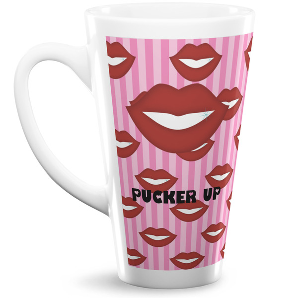 Custom Lips (Pucker Up) Latte Mug