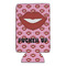 Lips (Pucker Up) 16oz Can Sleeve - Set of 4 - FRONT