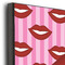 Lips (Pucker Up) 16x20 Wood Print - Closeup