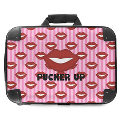 Lips (Pucker Up) Hard Shell Briefcase - 18"