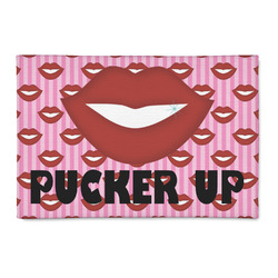 Lips (Pucker Up) Patio Rug