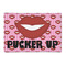 Lips (Pucker Up) 2'x3' Patio Rug - Front/Main