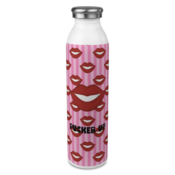 Custom Lips (Pucker Up) 20oz Stainless Steel Water Bottle - Full Print