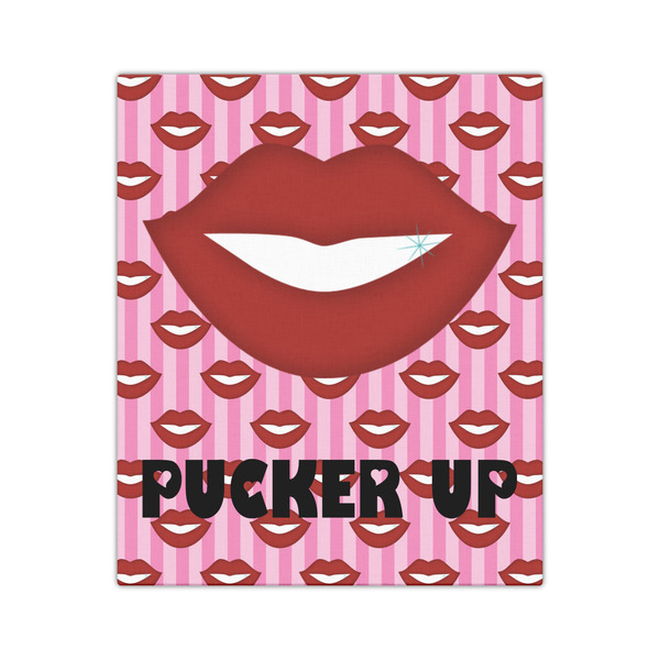 Lips (Pucker Up) 20x24 - Canvas Print - Front View
