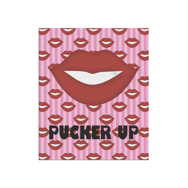 Custom Lips (Pucker Up) Poster - Matte - 20x24