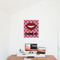 Lips (Pucker Up) 20x24 - Matte Poster - On the Wall