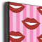 Lips (Pucker Up) 20x24 Wood Print - Closeup