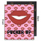 Lips (Pucker Up) 20x24 Wood Print - Front & Back View