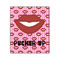 Lips (Pucker Up) 20x24 Wood Print - Front View