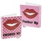 Lips (Pucker Up) 3-Ring Binder Front and Back