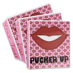 Lips (Pucker Up) 3-Ring Binder