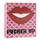 Lips (Pucker Up) 3-Ring Binder Main- 1in