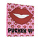 Lips (Pucker Up) 3 Ring Binders - Full Wrap - 1" - FRONT