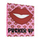 Lips (Pucker Up) 3 Ring Binder - Full Wrap - 1"