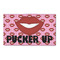 Lips (Pucker Up) 3'x5' Patio Rug - Front/Main