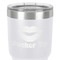 Lips (Pucker Up) 30 oz Stainless Steel Ringneck Tumbler - White - Close Up