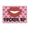 Lips (Pucker Up) 4'x6' Patio Rug - Front/Main