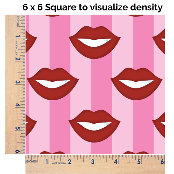 Lips (Pucker Up) 6x6 Swatch of Fabric