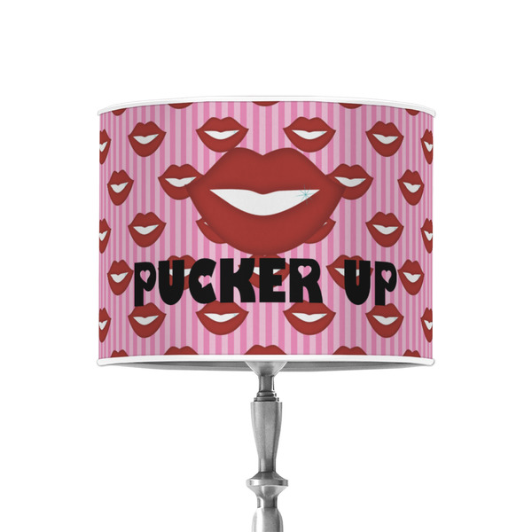 Custom Lips (Pucker Up) 8" Drum Lamp Shade - Poly-film