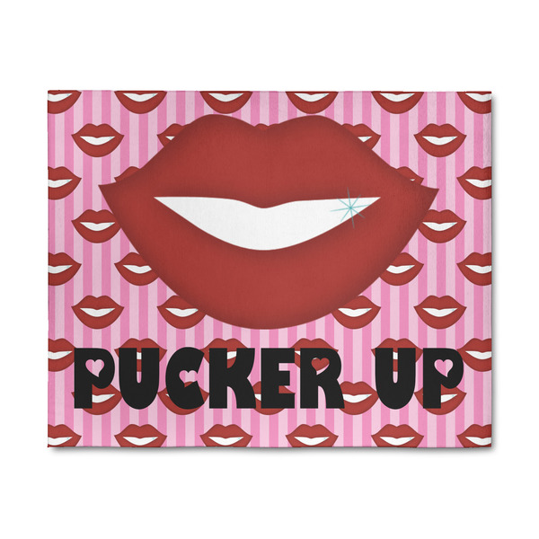 Custom Lips (Pucker Up) 8' x 10' Patio Rug