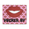 Lips (Pucker Up) 8'x10' Patio Rug - Front/Main