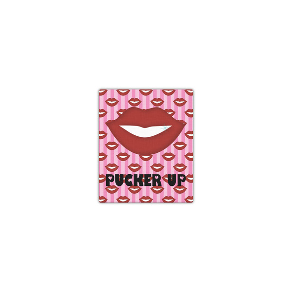 Custom Lips (Pucker Up) Canvas Print - 8x10