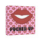 Lips (Pucker Up) 8x8 - Canvas Print - Angled View