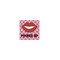 Lips (Pucker Up) 8x8 - Canvas Print - Front View