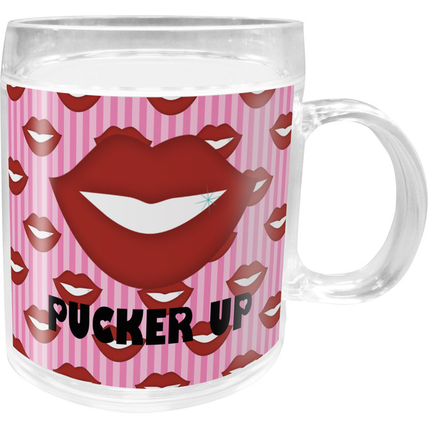Custom Lips (Pucker Up) Acrylic Kids Mug