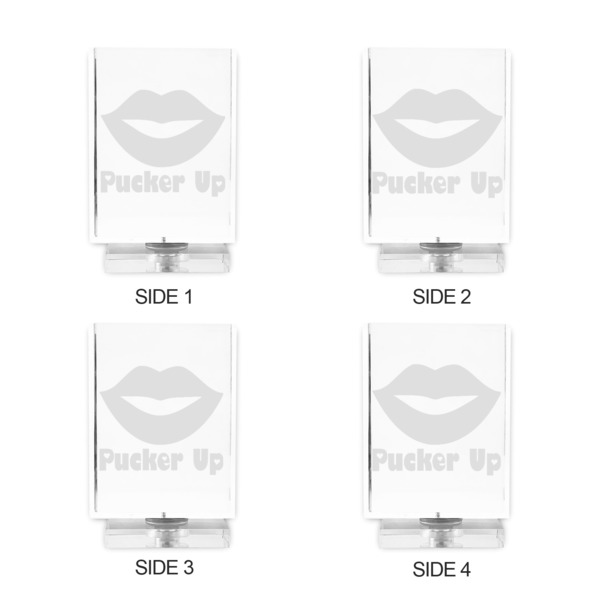 Lips (Pucker Up) Acrylic Pencil Holder - APPROVAL