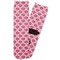 Lips (Pucker Up) Adult Crew Socks - Single Pair - Front and Back