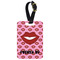 Lips (Pucker Up) Metal Luggage Tag