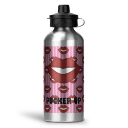Lips (Pucker Up) Water Bottles - 20 oz - Aluminum