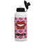 Lips (Pucker Up) Aluminum Water Bottle - White Front